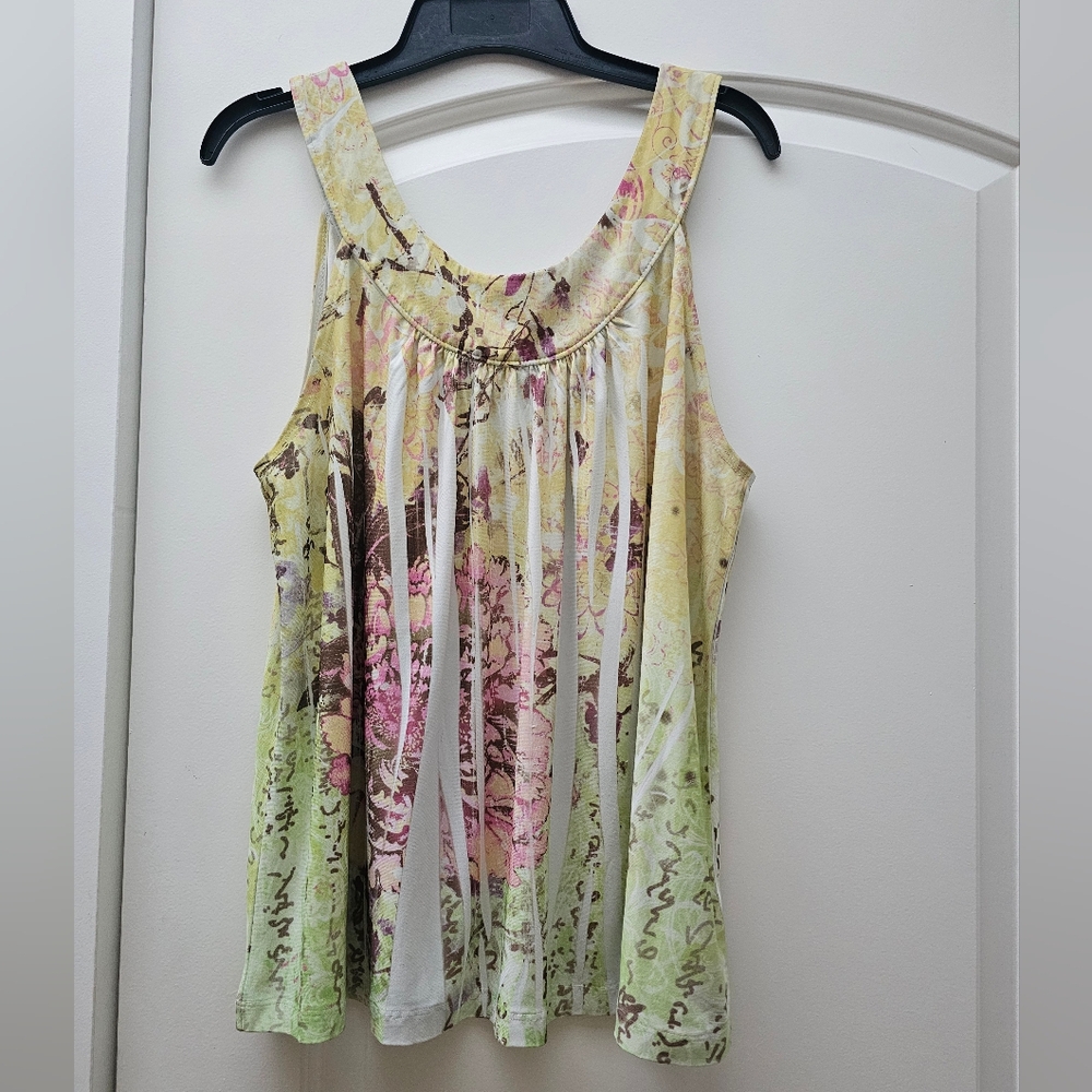 Cato Pastel Floral Tank Top